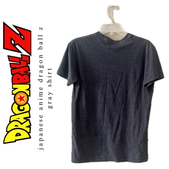 (women) dragon ball z • gray oversized tee shirt goku - Picture 3 of 8